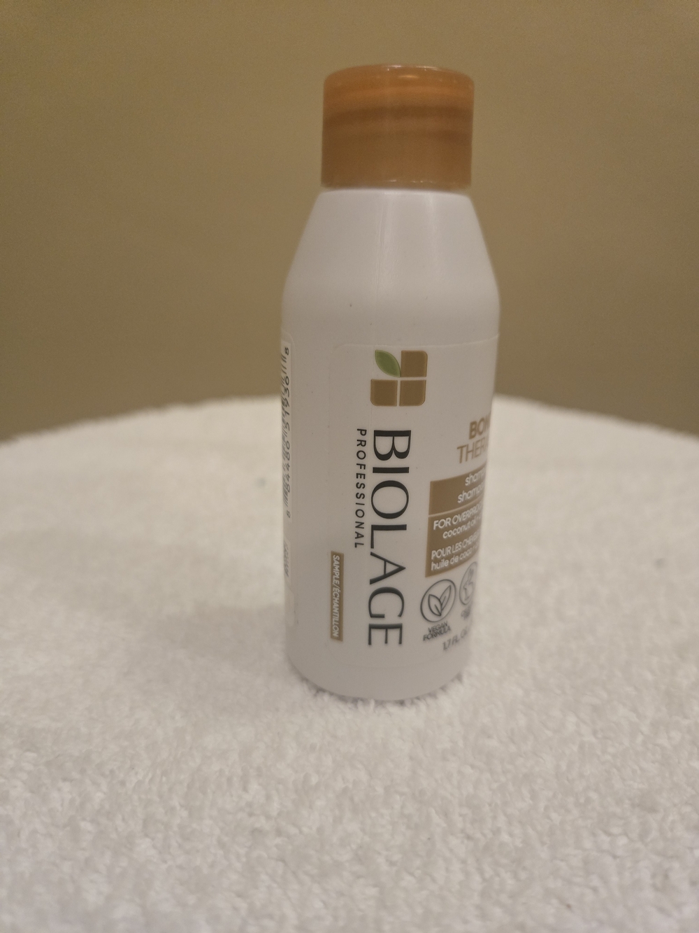 Biolage Professional Bon Therapy Travel Size Shampoo - White & Gold Bottle